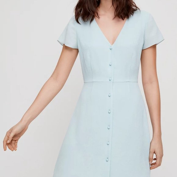 Wilfred Button front dress from Aritzia - Picture 2 of 11
